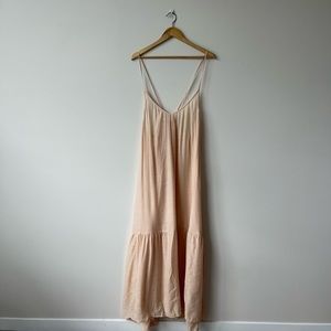 H&M apricot beach cover up dress